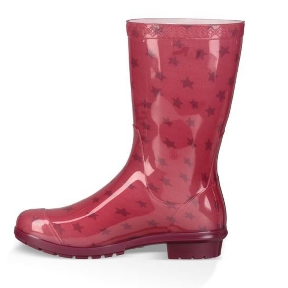 UGG Raana Stars Brambleberry Boots Girl's Sz 5 - Picture 2 of 5